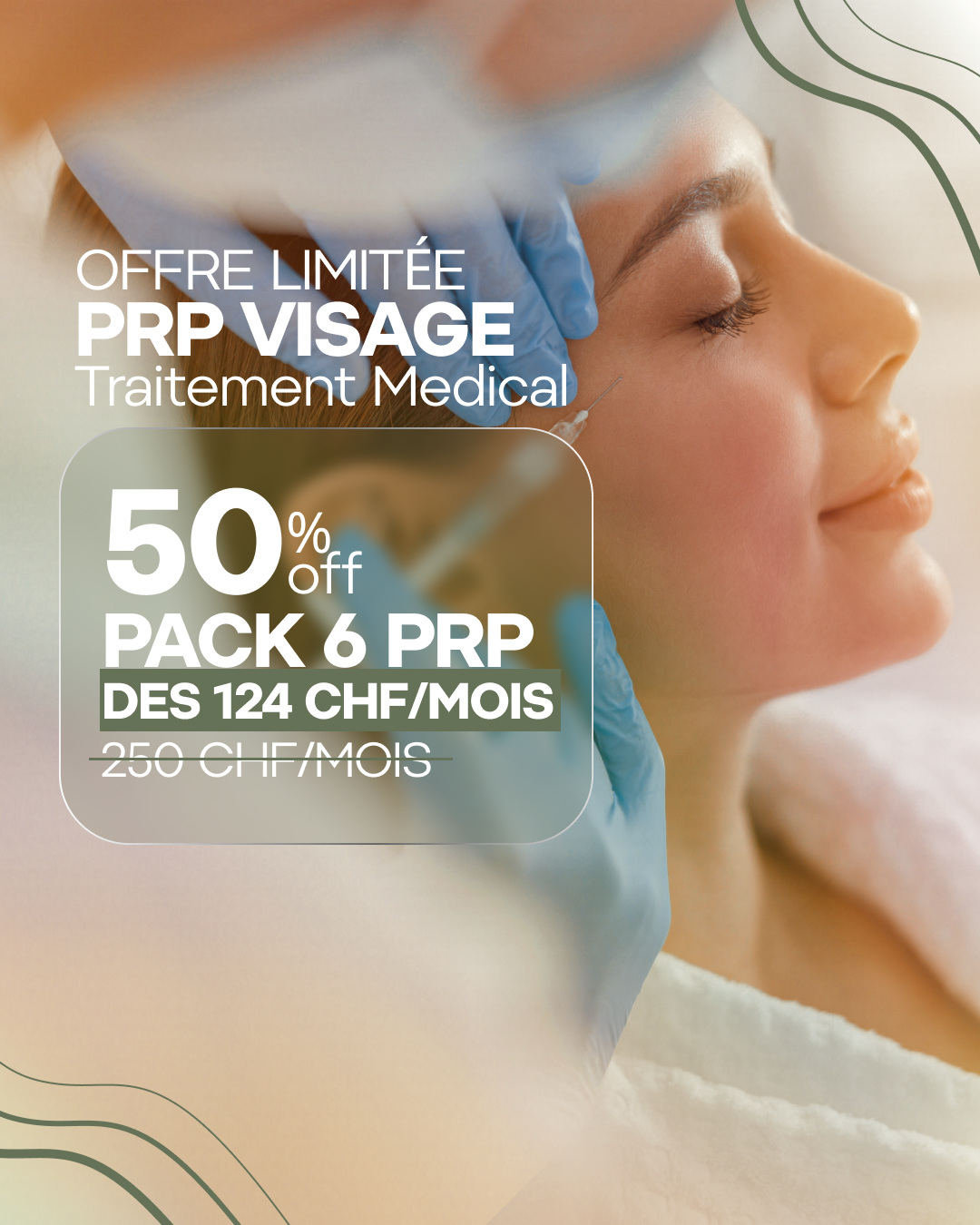 Traitement PRP visage